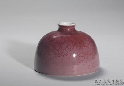 图片[2]-Flat bulbous vase with red glaze, Qing dynasty, Kangxi reign (1662-1722)-China Archive